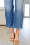 Betty High Rise Vintage Wash Wide Leg Crop Jeans