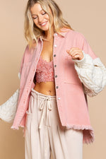 Shelby Pink Shacket