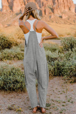High Desert V-Neck Sleeveless Jumpsuit