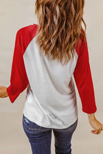 PARTY IN THE USA Graphic Raglan Sleeve Tee