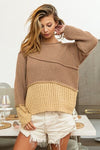 Desert Contrast  Sweater