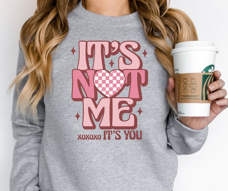 PREORDER: It's Not Me, It's You Graphic Sweatshirt