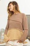 Desert Contrast  Sweater